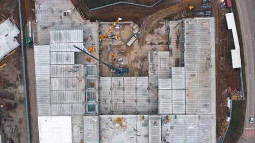 Building Construction From Above