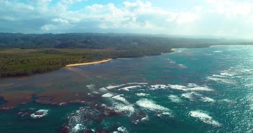 Island And Caribbean Sea Reef