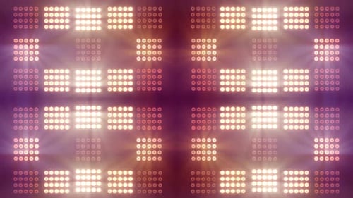 Rhythmic Stage Lights Wall Loop Background