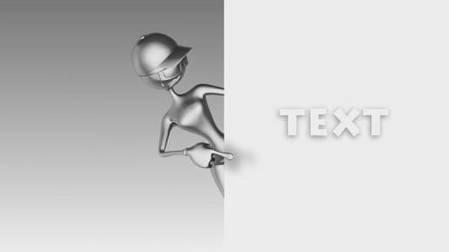 Mujer 3D plateada - Billboard Show 2
