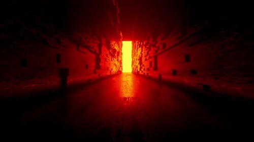 3D rendered architecture visualisation of building interior