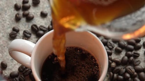 Entspannungszeit zum Kaffee