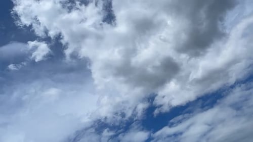 Zeitraffer Himmel Wolken