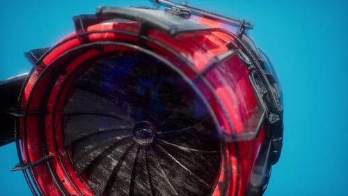 Rotar turbina de motor a reacción