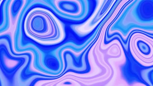 Abstract Fluid Blue and Purple Swirls Motion Background