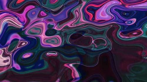 Abstract Marble Liquid Animation Background