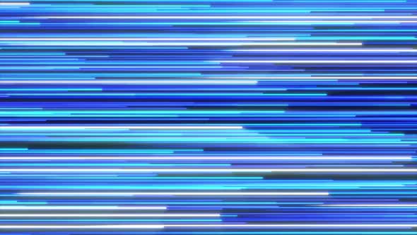 Glowing Blue Particle Line Passing Through Right To Left, Colorful ...