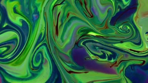 Abstrakter Hintergrund mit flüssigem Gemälde mit organischer
