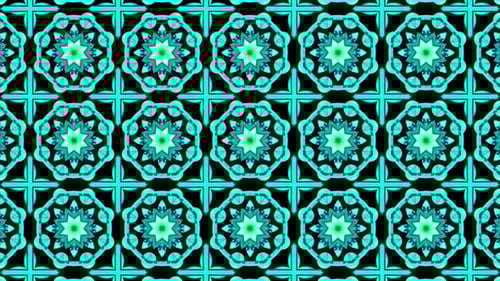 Modèles de kaléidoscope futuriste VJ Loop Mouvement psychédélique Abstrait