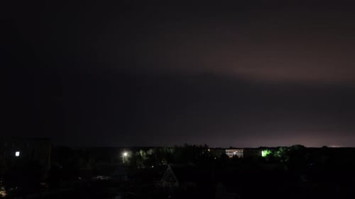 Time Lapse Timelapse Night View Dark Cloudy Rainy Sky