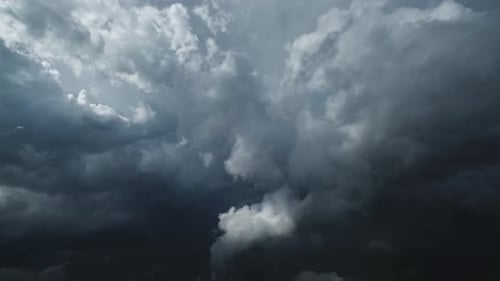 Dark Storm Clouds Moving