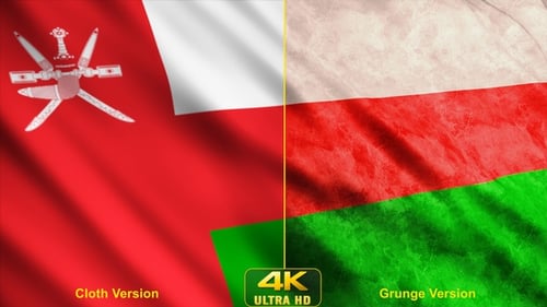 Oman-Flaggen