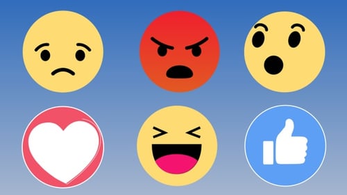 Animated Social Media Reaction Emojis