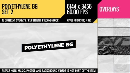 Polyethylene Backgrounds (6K Set 2)