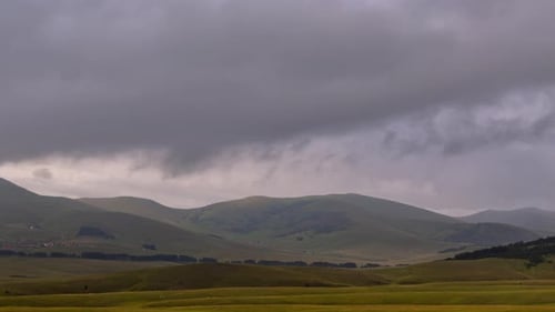 Zlatibor Berglandschaft Zeitraffer
