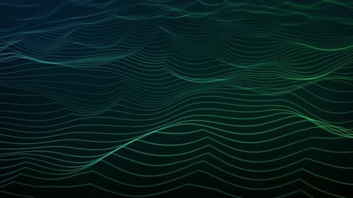 Abstract gradient wave background