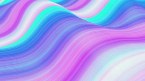 Flowing Gradient Lines Shape Backgdrop