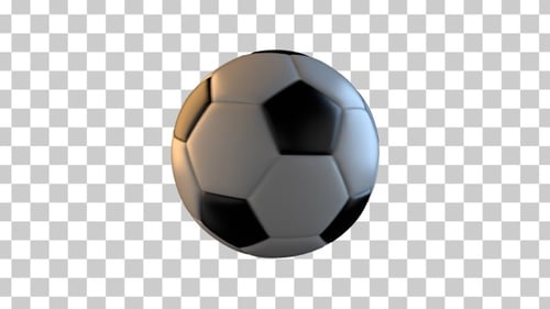 Rotar balón de fútbol