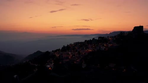 Bova at sunset