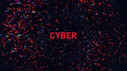 Abstrakte Technologie Netzwerkdaten Cyber