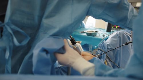 Laparoskopische Chirurgie im Krankenhaus