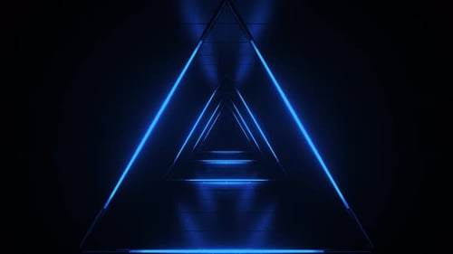 Fond futuriste bleu abstrait