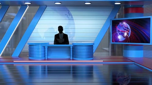 Virtual Studio Set 1007 Camera 01