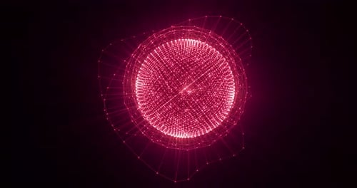 hand on 5G Global network world map digital artificial intelligence Ai technology Data cloud Red