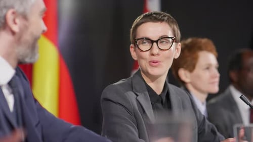 People Attending a Professional Conference