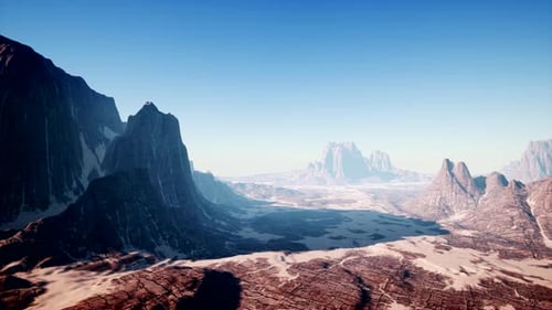 Paisaje rocoso desierto