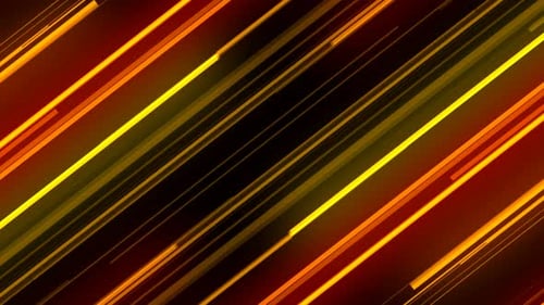 Abstract Glowing Diagonal Lines Moving Background
