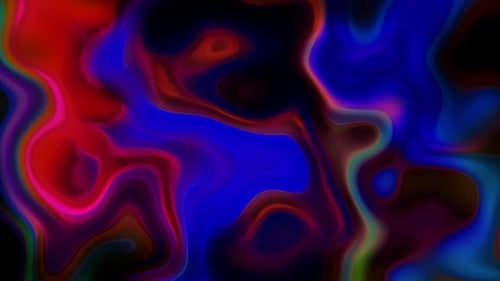 Blue red gradient smooth wavy marble liquid