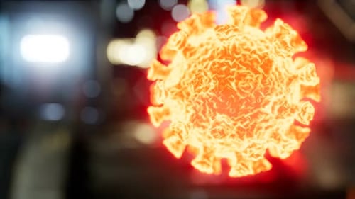 Coronavirus COVID 19 Quarantine on Empty City Streets