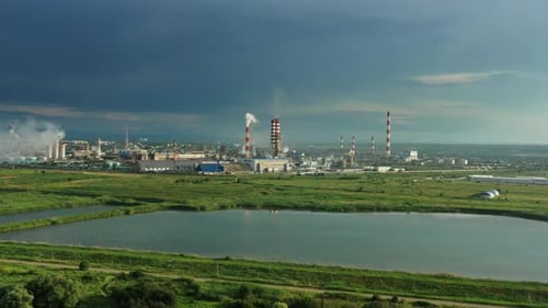 Oil and Gas Refinery Plant