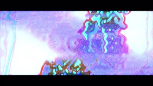 Vibrant Abstract Glitch Wave Digital Background