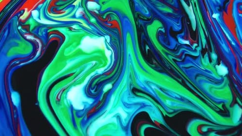 Abstract Colorful Swril Texture Background Paint 21