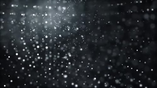 Abstract Glowing Particles Digital Light Rays Background Loop