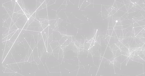 Abstract Geometric Plexus Network Connection Background Animation