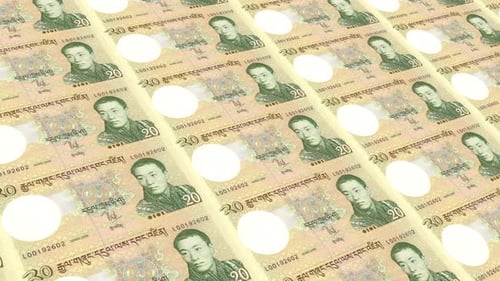 Monnaie du Bhoutan/20 Ngultrum bhoutanais 4K