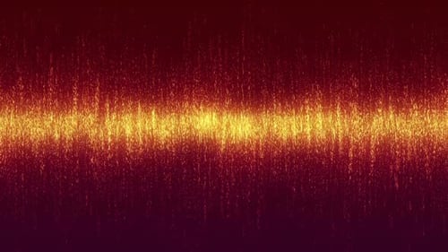 Glowing Golden Particles Loop