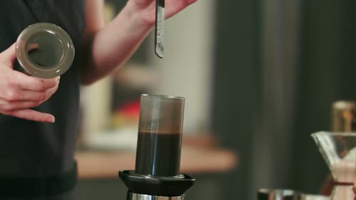 Making Espresso With an Aeropress Coffee Maker
