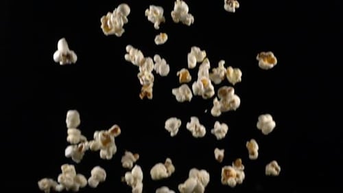 Popcorn in Free Fall