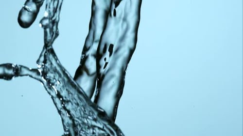 Intricate Water Splashing in Mesmerizing Detail