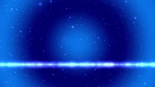 Blue Sparkles Motion Loop Background