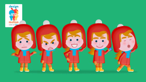 D&M Character Kit Tiny: Winter Girl