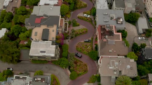 Beautiful Aerial View of the San Francisco USA