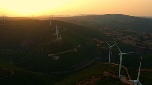 Windmill at The Sunrise