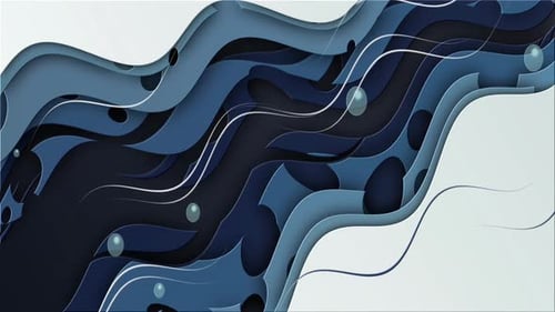 Cartoon Sea Wave