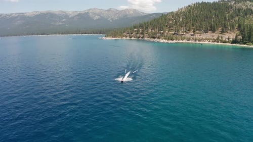 Jet Ski On Lake