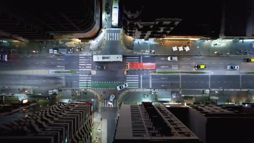 Buenos Aires Argentina. Night cityscape landscape of tourism landmark.